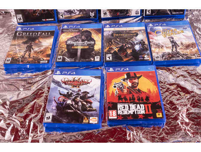 PS4 (pre-owned) Video Games -10 Total