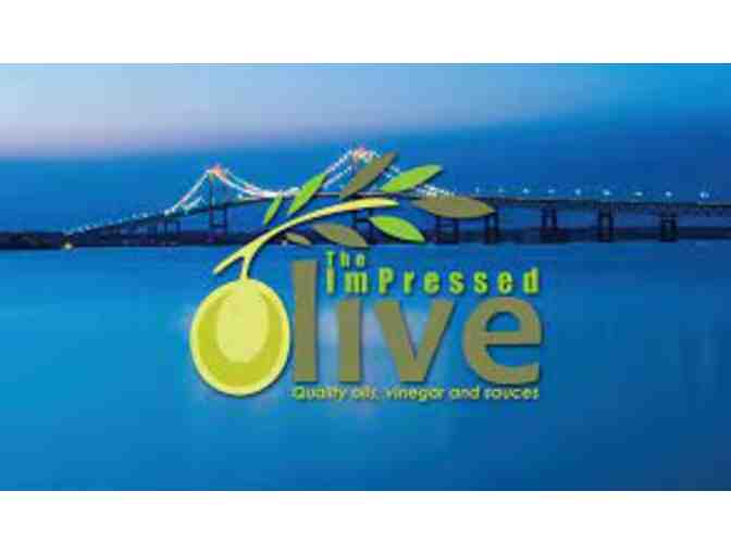 Impressed Olive GC and Olive Oil Dispenser