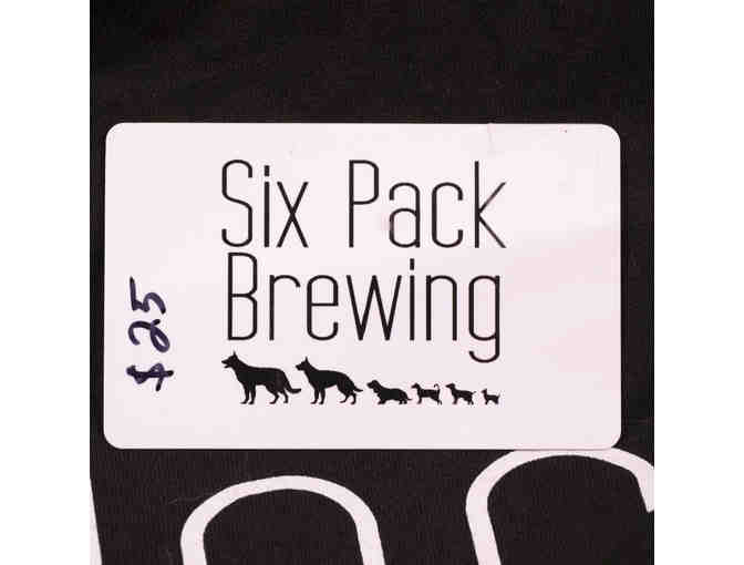 Six Pack Brewing Gift Card and Goodies