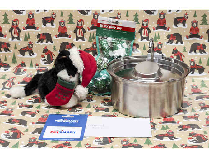 SANTA NEVER FORGETS THE CAT! WITH GIFT CARD - Photo 1