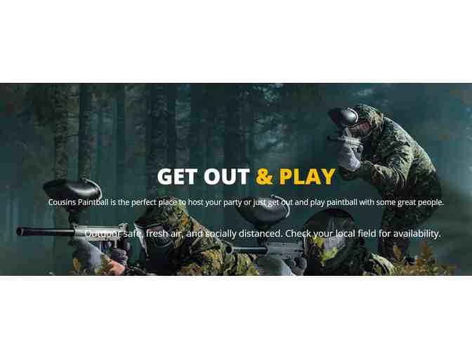 Adventure Package Pass: Paintball for Team of 6 - Photo 1
