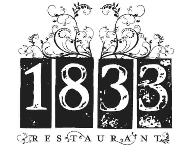Custom Dinner Experience at Restaurant 1833