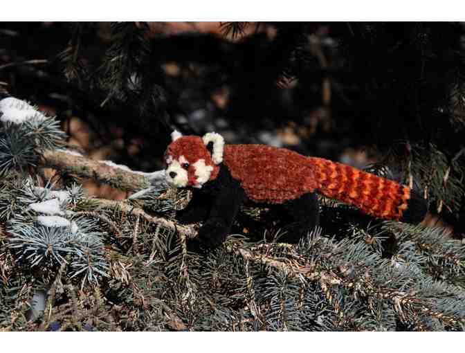 Hand-Knitted Red Panda