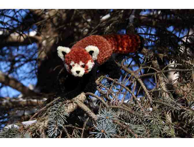 Hand-Knitted Red Panda