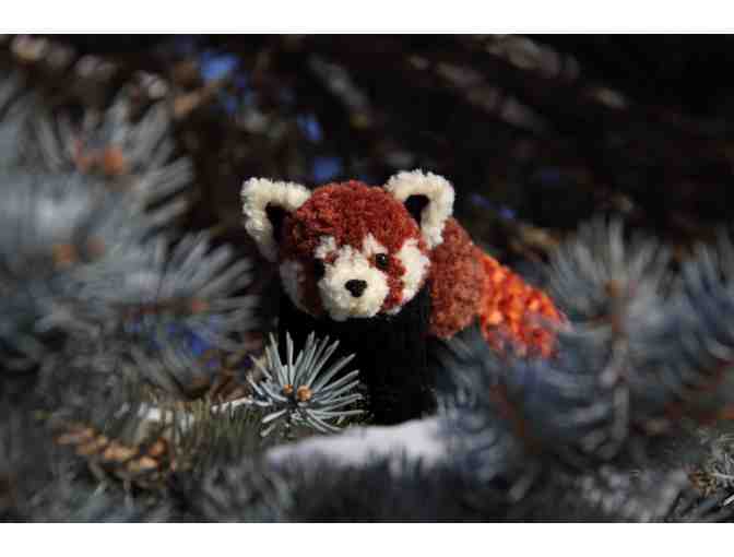 Hand-Knitted Red Panda