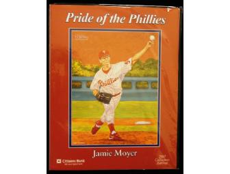 Pride of the Phillies - Jamie Moyer 2007 Collectors Edition Water Color Reproduction