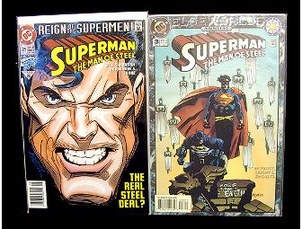 'Superman' DC Comic Books (11 selections from 1993-1994)