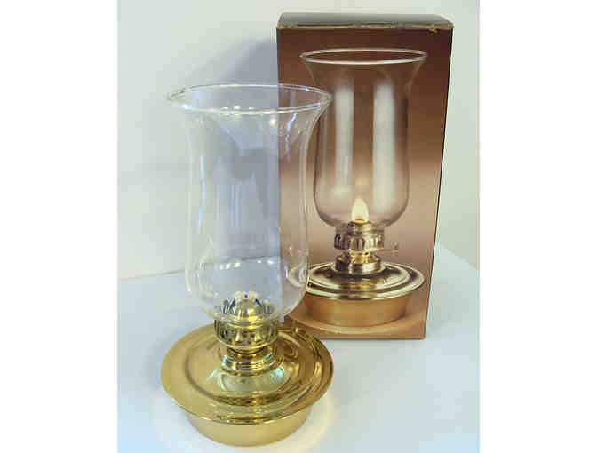 Yorkshire Solid Brass Oil Lamp