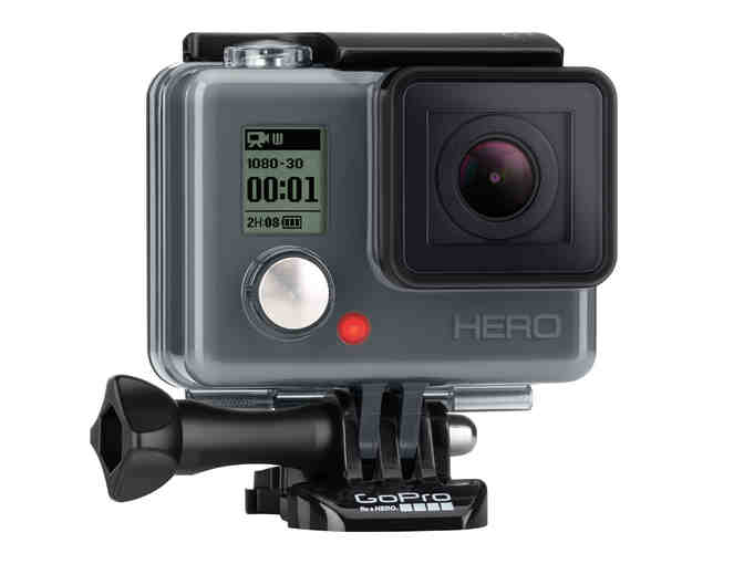 GoPro Hero with Head Strap Camera Mount and 32GB Micro SDHC