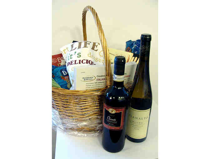 Italian Wine & Cuisine Gift Basket