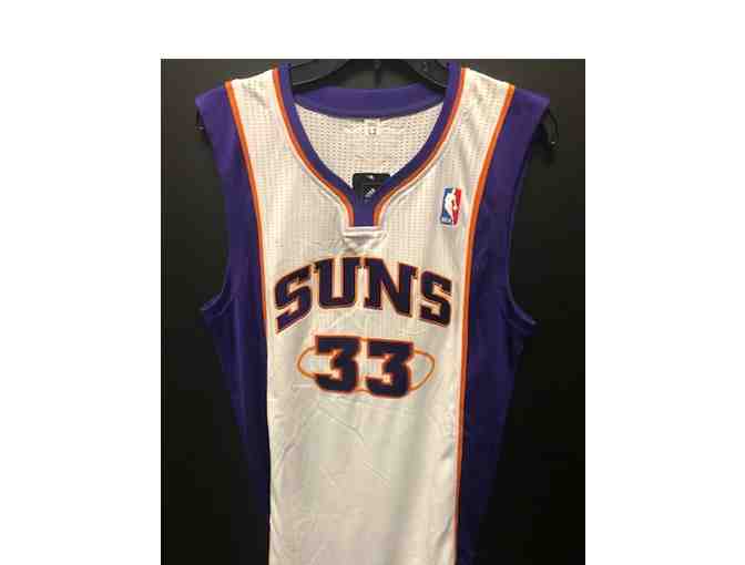 Grant Hill Autographed Throw Back Jersey