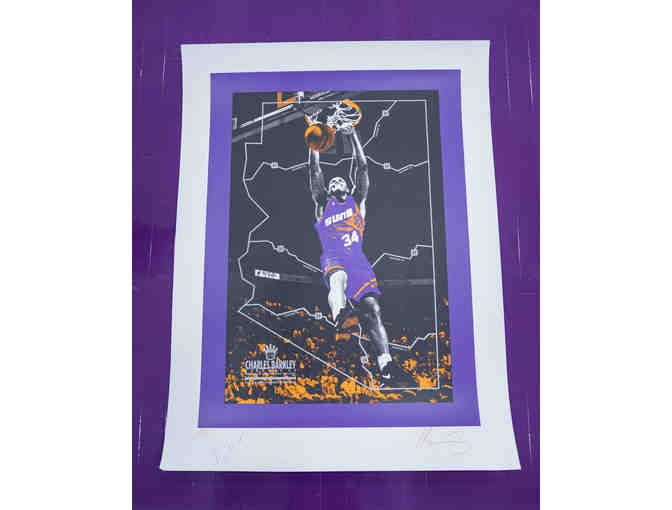 Charles Barkley Signed Poster - Photo 1