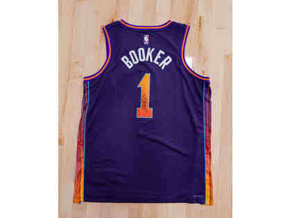 Devin Booker 2024 Signed El Valle Jersey