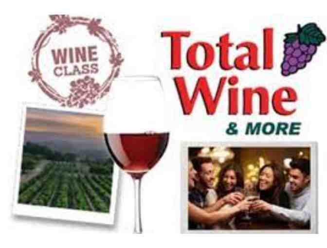 A09 Private Wine Class for (20) at Total Wine and More in Atlanta