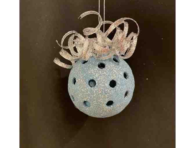 A05 Upcycled Pickleball Ornament #5