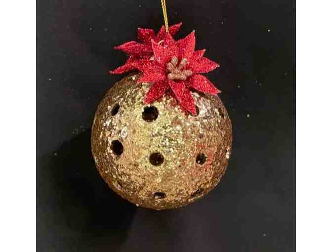 A07 Upcycled Pickleball Ornament #7