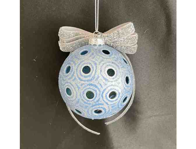 A10 Upcycled Pickleball Ornament #10