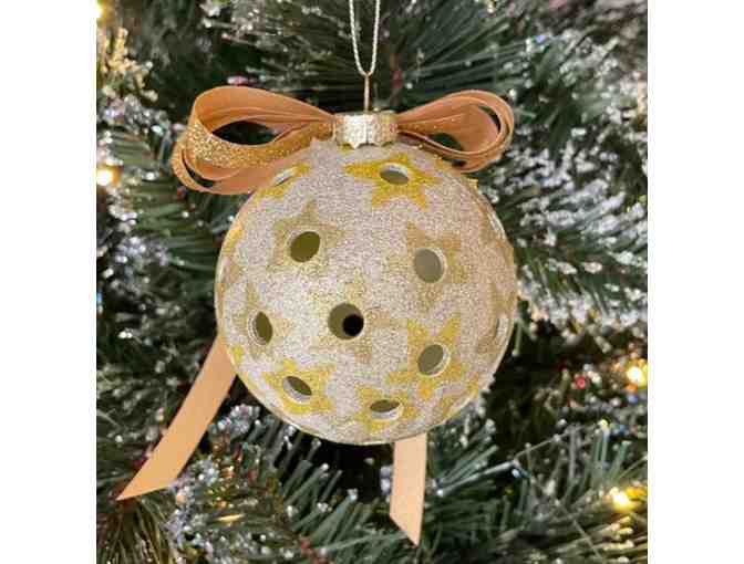 A14 Upcycled Pickleball Ornament #14