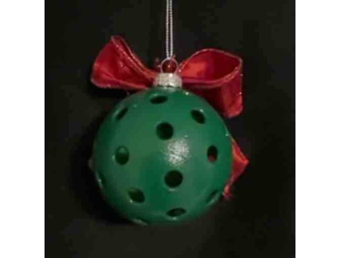 A20 Upcycled Pickleball Ornament #19