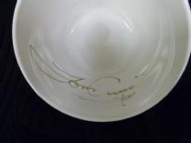 Bowl Autographed by Tom Cruise
