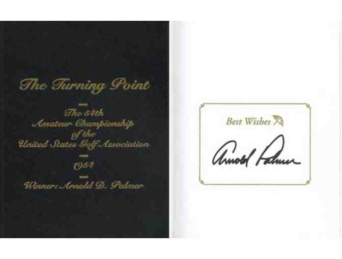 Arnold Palmer signed book 'The Turning Point'