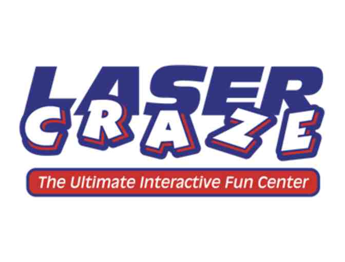 Lazer Craze/Adrenaline Zone- 5 Gift Certificates