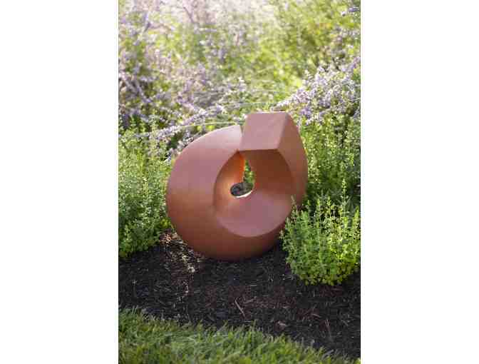 Twist Clay Garden Sculpture