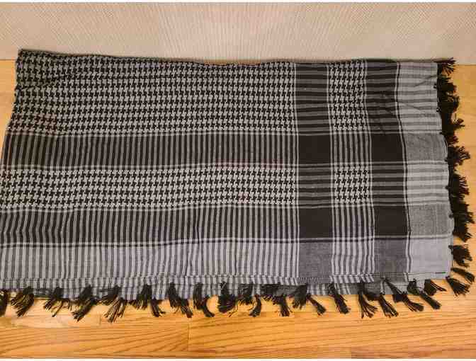 Manufacturing Peace through Trade - Afghanistan scarf