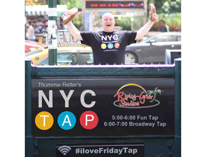 Broadway Tap Classes for young performers & $75 coupon code for custome made Thommie Taps