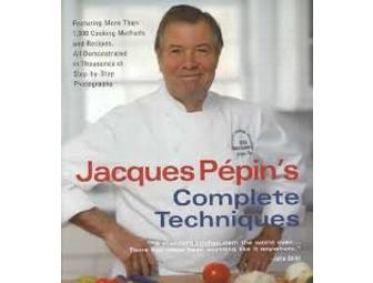 Jacques Pepin - Autographed Cookbooks & Memorabilia