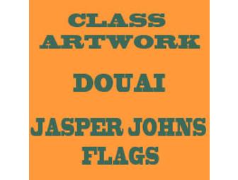 FIFTH GRADE: JASPER JOHNS FLAGS - DOUAI