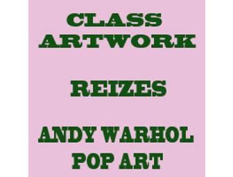 SECOND GRADE: ANDY WARHOL POP ART - REIZES