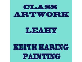 THIRD GRADE: KEITH HARING PAINTING - LEAHY