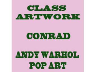 SECOND GRADE: ANDY WARHOL POP ART - CONRAD