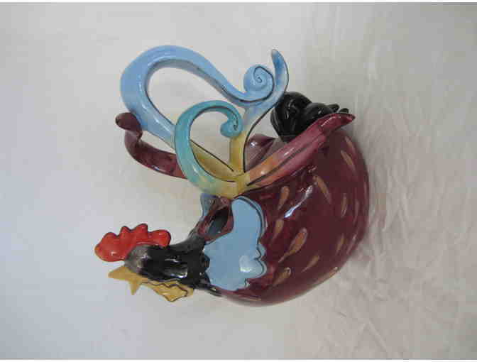 ROOSTER CERAMIC PITCHER