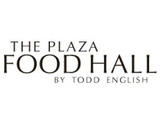 Cookbook signed by Todd English and a $50 gift card to Plaza Food Hall by Todd English