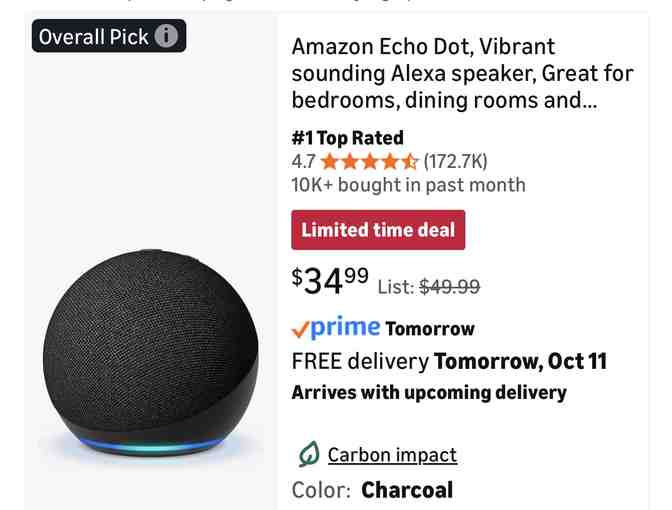 Amazon Echo Dot - Photo 2