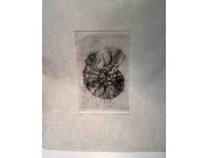 Universe -  Drypoint on paper