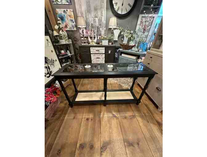 Ada Mae Design Black Console Table