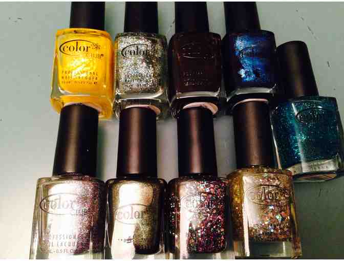 Color Club Nail Polish - 9 gorgeous glittery shades
