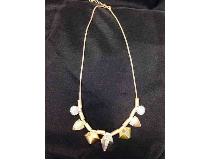 Gold Tone Acorn design Necklace