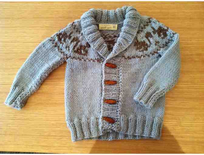 The Perfect Handknit Baby Sweater