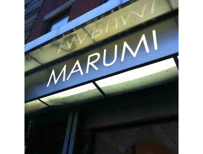 Marumi - Sushi Dinner $100 Gift Certificate