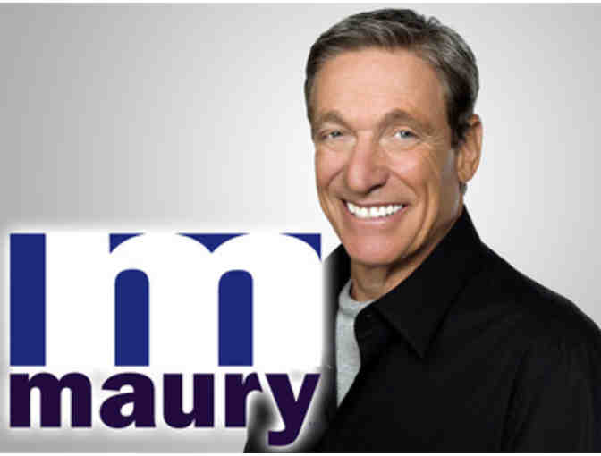 The Maury Show - Four (4) VIP Tickets & Swag Bag