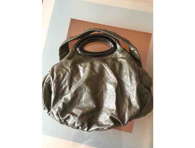 Marni - 'Balloon' Leather Bag in Green (Medium)