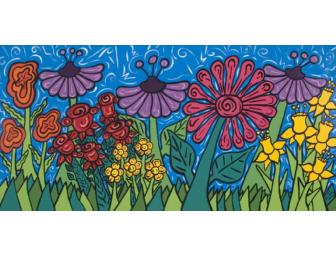 Ed and Wanda's Flower Garden by Laura Loving - Autographed Serigraph Print