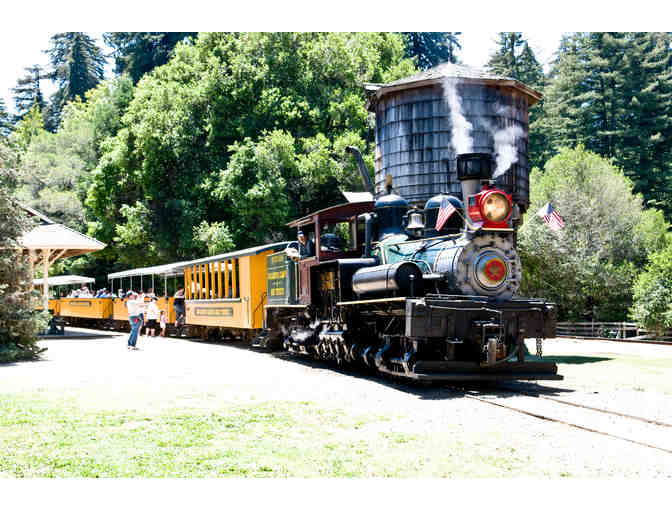 Santa Cruz Mountain Family Adventure: Eight Stockholder tickets on Roaring Camp Railroads