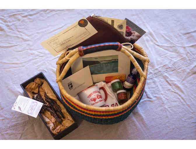 A Point Reyes Station Gift Basket Featuring Many Local Businesses