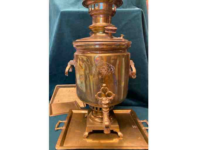 Imperial  Russian Brass Samovar