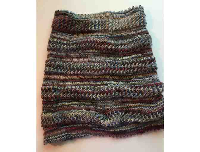 Knitted Cowl Neck Scarf